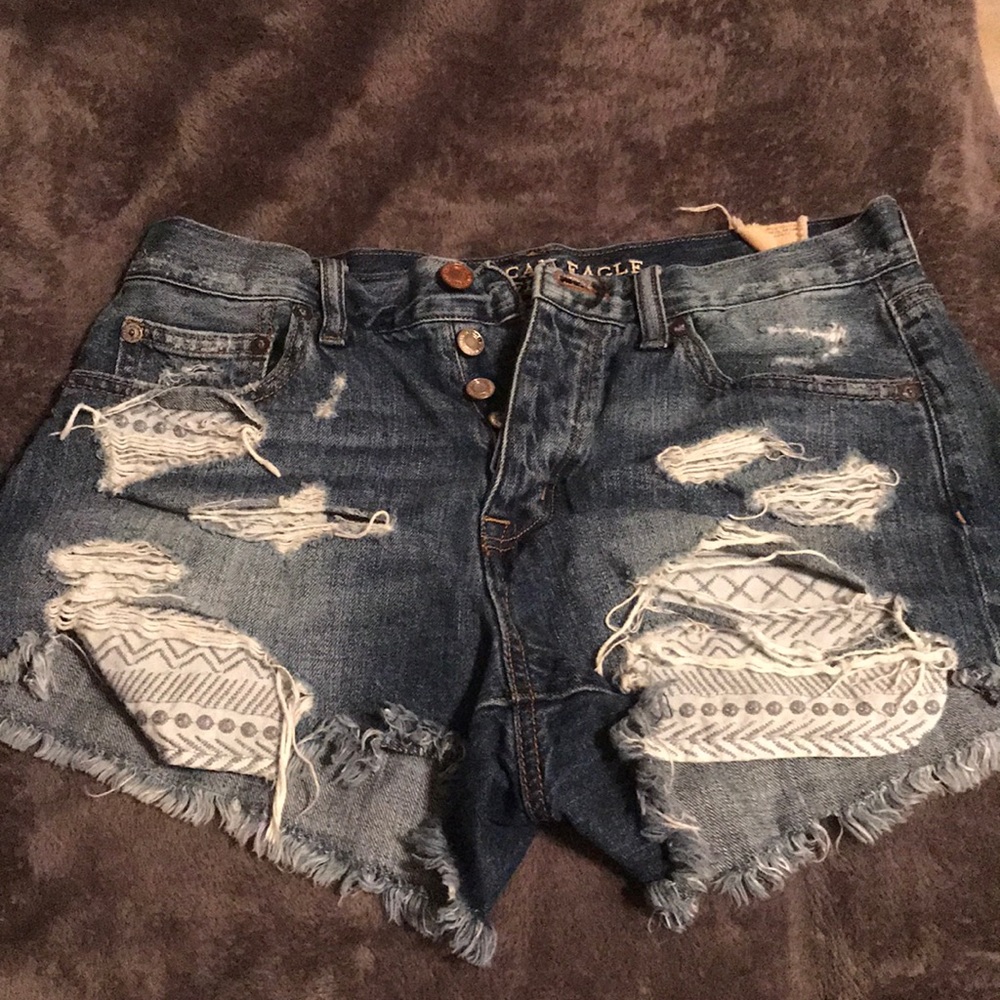 High rise vintage shorts